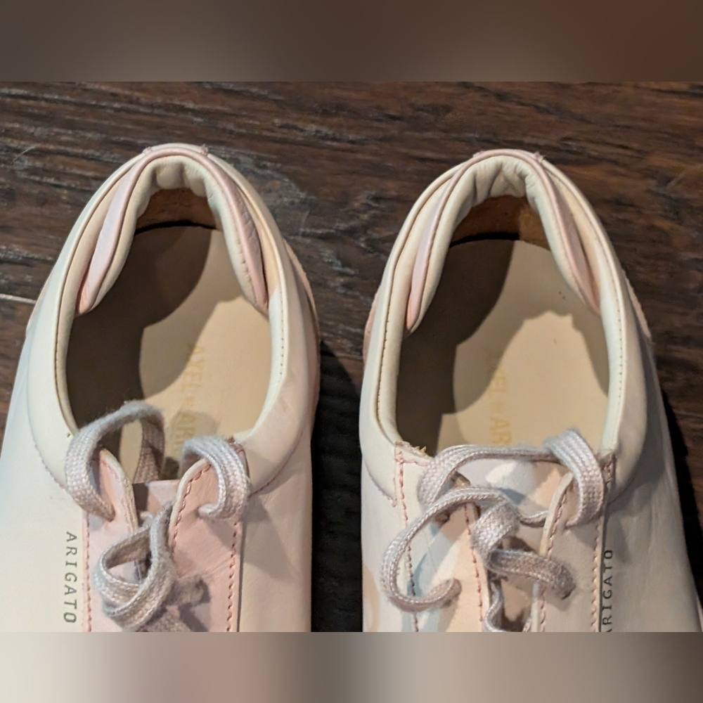 Axel Arigato sz.10 Leather Platform Sneaker Pink/Blush - Picture 8 of 14